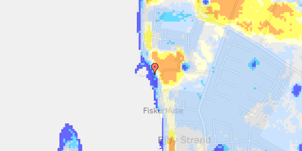 Ekstrem regn på Ejby Havnevej 100A