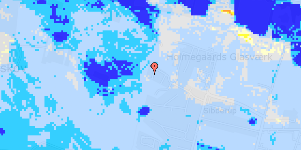 Ekstrem regn på Engvej 53