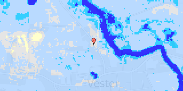 Ekstrem regn på Nørremarksvej 19