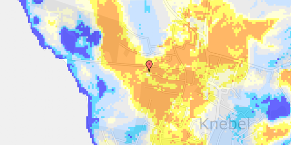 Ekstrem regn på Energivej 48