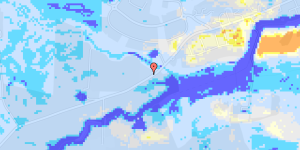 Ekstrem regn på Ømosevej 2