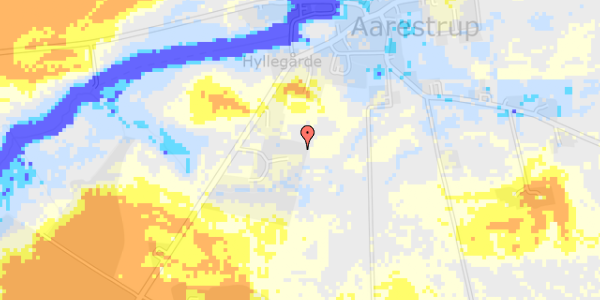 Ekstrem regn på Himmerlandsbyen 7