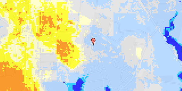 Ekstrem regn på H C Andersens Vej 397