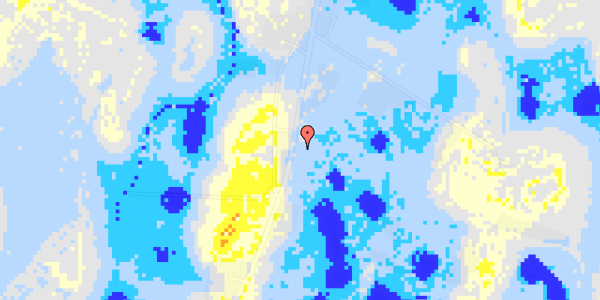 Ekstrem regn på Besser Kirkevej 8