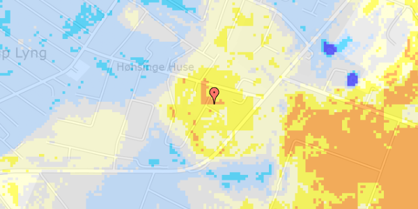 Ekstrem regn på Annettevej 36