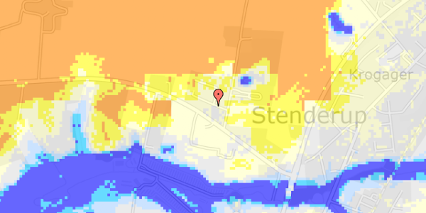 Ekstrem regn på Hedelykkevej 3