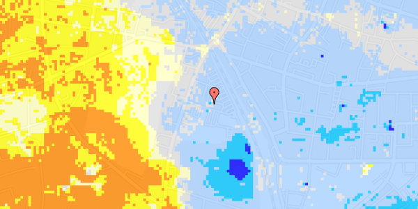 Ekstrem regn på Vesterbro 14