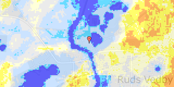 Ekstrem regn på Hovsøvej 3B