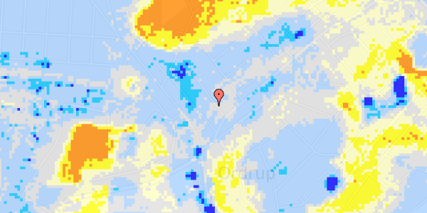 Ekstrem regn på Ribsvej 28