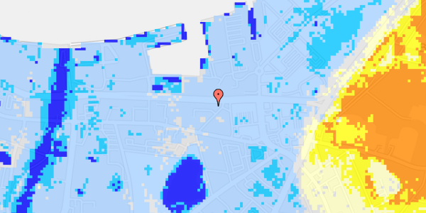 Ekstrem regn på Stormgade 19