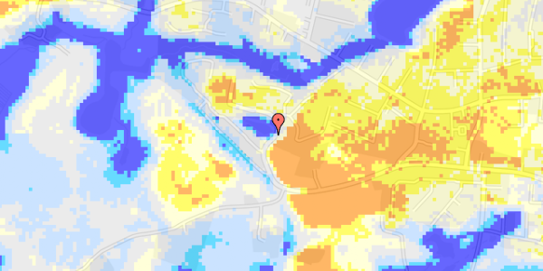 Ekstrem regn på Nejs Bjerg 37F