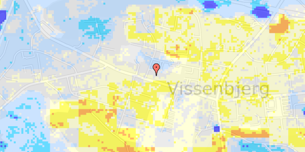 Ekstrem regn på Vestergade 23B