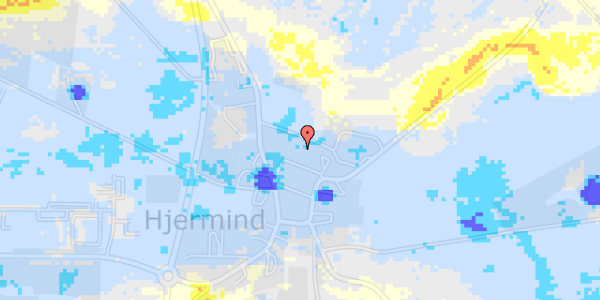 Ekstrem regn på Kirkegyden 6