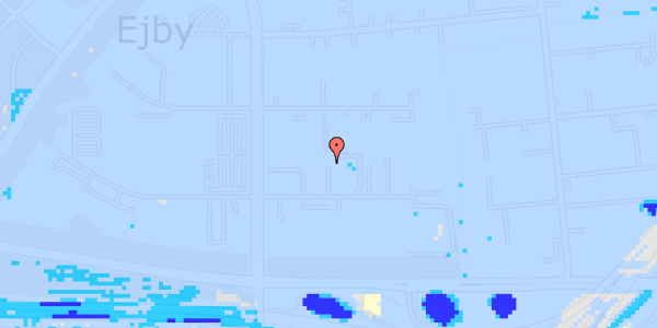 Ekstrem regn på Ejby Industrivej 34, 1. 