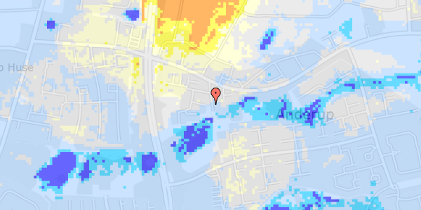 Ekstrem regn på Lille Rugbjerg Vej 3T