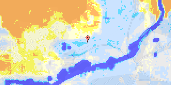 Ekstrem regn på Kildebjerg Bakkevej 74