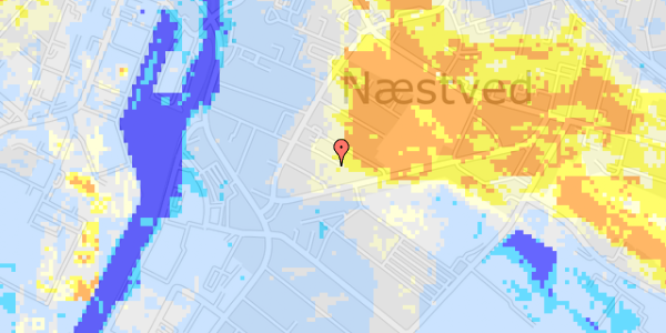 Ekstrem regn på Indre Vordingborgvej 19A