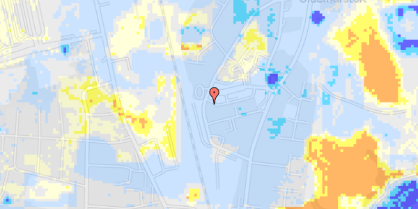 Ekstrem regn på Jernbanegade 18, 2. th