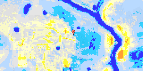 Ekstrem regn på Bakken 11A