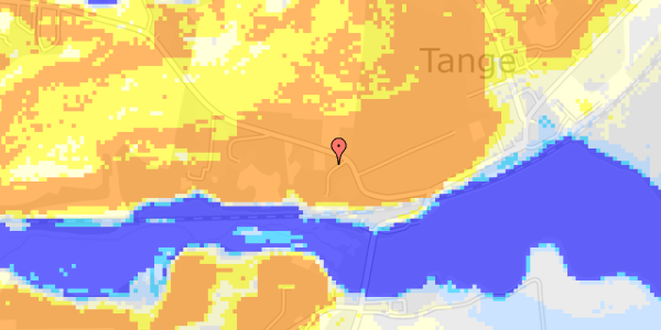 Ekstrem regn på Nørrehedevej 7A