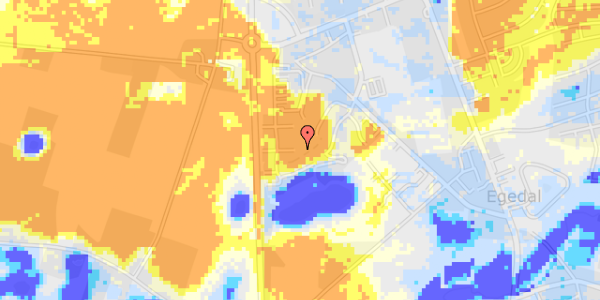 Ekstrem regn på Langagergård 63