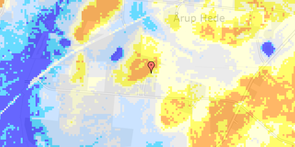 Ekstrem regn på Flegumvej 26