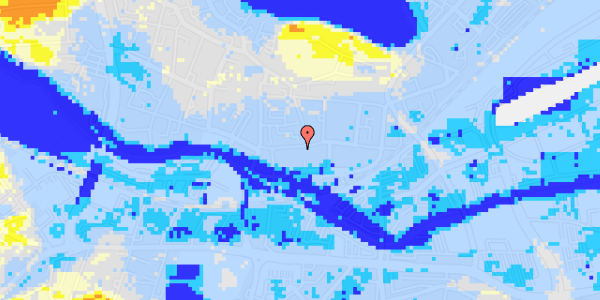 Ekstrem regn på Helligkorsgade 12