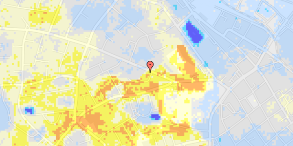 Ekstrem regn på Esrumvej 9A