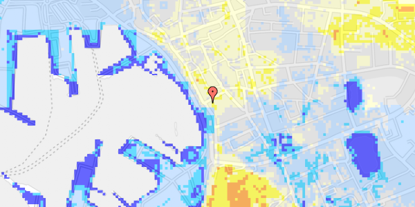 Ekstrem regn på Kapelvej 35A