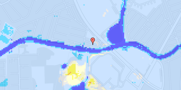 Ekstrem regn på Øster Hanevad 44