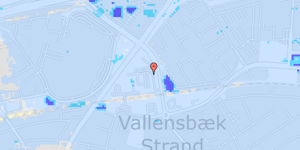 Ekstrem regn på Vallensbæk Stationstorv 1, st. 