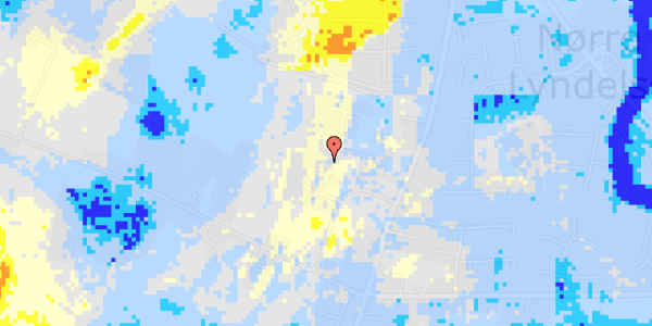 Ekstrem regn på Abildhøj 8