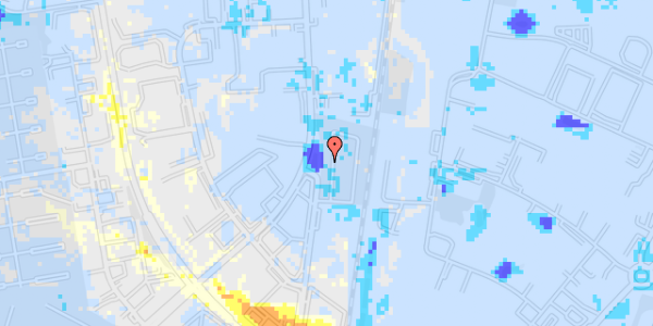 Ekstrem regn på Haveforeningen Nyholm 4