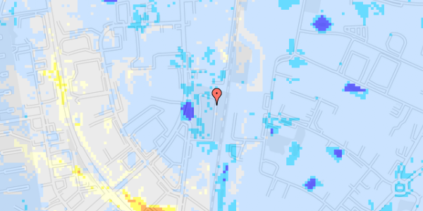 Ekstrem regn på Haveforeningen Nyholm 29