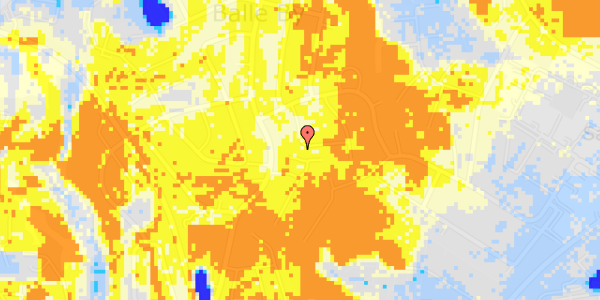 Ekstrem regn på Emma Gads Vej 15