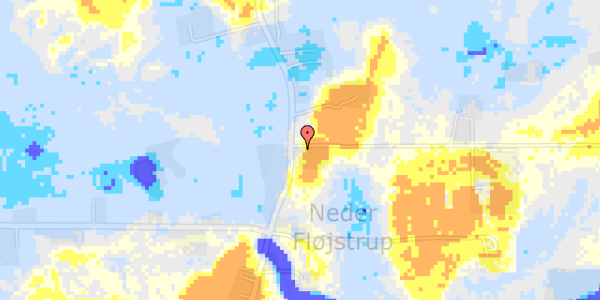 Ekstrem regn på Karlslundvej 2A