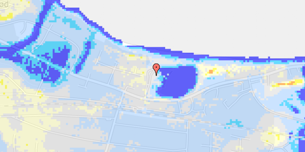 Ekstrem regn på Villingebæk Strandvej 546F