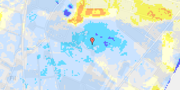 Ekstrem regn på Tviskjær 55