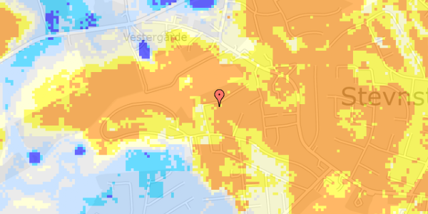 Ekstrem regn på Trejgaardsvej 8