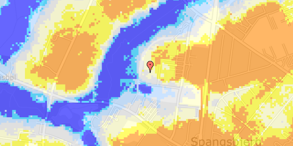 Ekstrem regn på Ole Rømers Vej 7