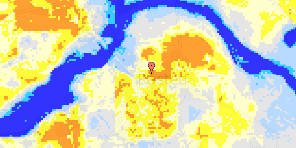 Ekstrem regn på Houmarksvej 5