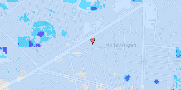 Ekstrem regn på Møllehatten 6, st. 4