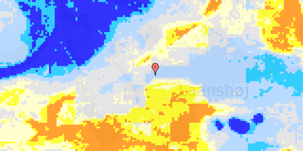 Ekstrem regn på Vestre Alle 12