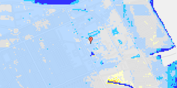 Ekstrem regn på Strandlodsvej 11G, 3. tv