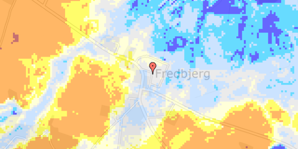 Ekstrem regn på Fredbjergvej 128