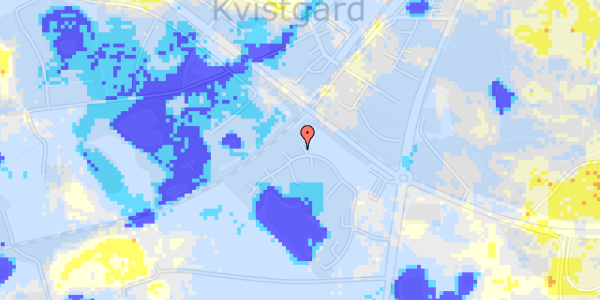 Ekstrem regn på Lergravsvej 8A