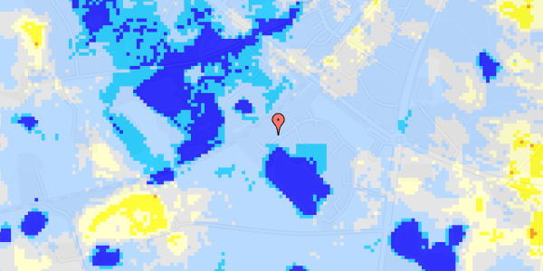 Ekstrem regn på Lergravsvej 12A