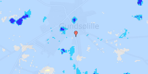 Ekstrem regn på Gundsølillevej 41D