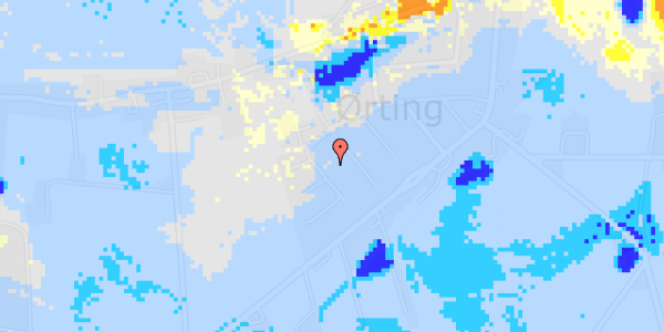 Ekstrem regn på Smedegade 71A