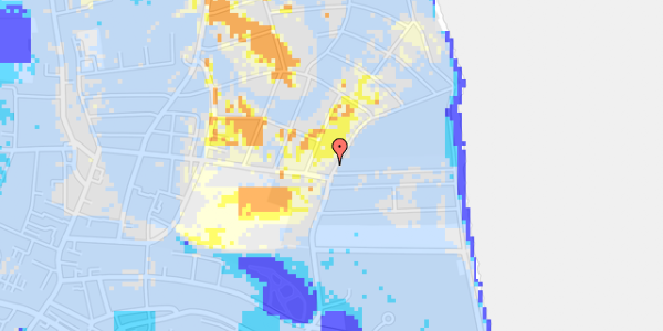 Ekstrem regn på Soelbergsvej 15A